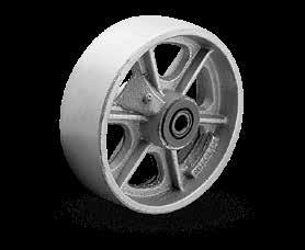 Wheels Metal Wheels CA Cast Iron Heat Resistant Premium cast iron, sometimes referred to as semisteel, offers the highest tensile strength in the industry (30,000 psi).