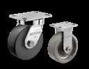 each Wheel Diameters: 6", 8", 10", 12" Brake: Poly Cam, Face Contact Pages 22-23 Stainless Steel 95 SERIES (BBL/TRL) CASTERS : 3", 3-, 4", 5" Capacity: BBL Up to 8000 lbs. each TRL Up to 17000 lbs.