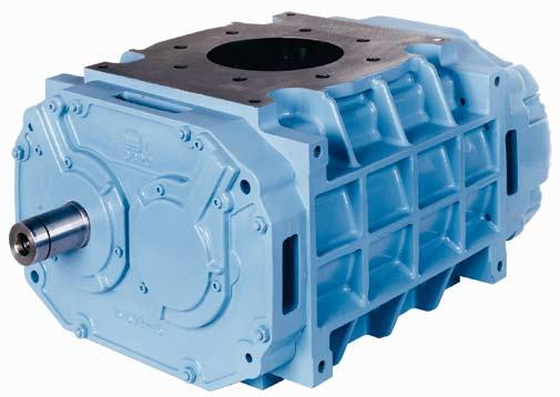The design and construction details of the bulk vehicle blowers reflect the expe rience and know-how acquired over years of product development in this particular field of machine engineer ing.