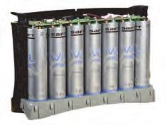 TCO & IMPROVED SYSTEM AVAILABILITY REDUCED BATTERY ROOM & INFRASTRUCTURE COST From cell to module and system LI-ION CELL FLEX ION TM