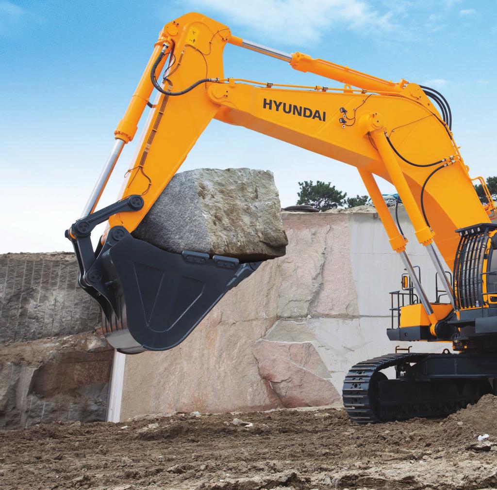 Pride at Work Hyundai Heavy Industries strives to build state-of-the art earthmoving equipment to give every operator