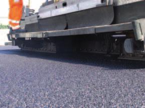 Paving applications Municipal roads Main roads and highways Rehabilitation projects Waste storage areas Powerful engine A high performance engine provides adequate reserve power for all operating