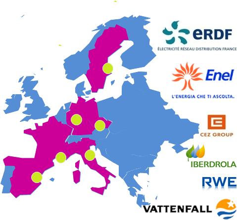 A European Project The biggest European Smart Grids Project Lead by 6 electricity distributors (covering more than 50% of the metered electricity customers in Europe) 27 partners (Utilities, Energy