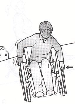 A guide to riding safely Negotiating steps To get over lower steps, try riding backwards Slopes Practice riding on sloping surfaces.