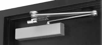 Non-hold open arm shown Hold open arm shown Holder/Stop Arm Similar to the Parallel Rigid arm, this arm incorporates a stop at the arm s soffit plate to dead stop the door at a predetermined degree
