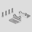 Accessories Foot mounting CRHNC Material: High-alloy steel Free of copper, PTFE and silicone + =plusstrokelength Dimensions and ordering data For AB AH AO AT AU SA TR US XA XS CRC 1) Weight Part No.