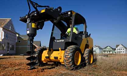 6 in 1 bucket Provides versatile material handling to dig, load, dump, push, grapple and level.