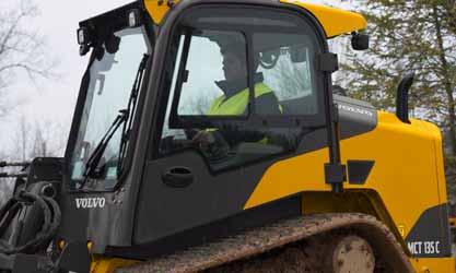 It also has plenty of personal space to make operators feel more at ease. Comfort cab The new skid steer loader cab is spacious and safe.