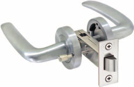 DOOR FURNITURE AND ACCESSORIES LEVER ON ROUND ROSE ESCUTCHEONS PRIVACY ASSEMBLIES Description ØR Proj CP PB SCP PH001 Privacy Emergency Assembly L Ø 3 8/25 PH001A Privacy Turnbutton
