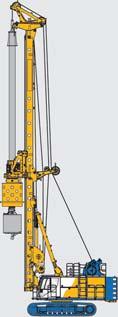 The BAUER BG The BG Premium Line stands for multifunction equipment for a variety of foundation construction systems.