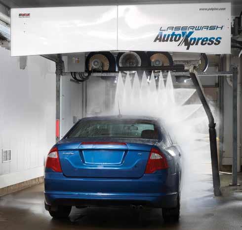 Rather than brushes that actually contact the vehicle, touchless systems feature an overhead bridge design that moves around the vehicle s exterior with high-pressure efficient high-quality wash than