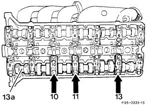 The letters behind the camshaft identification number are only a production inspection code. Figure 8 7.