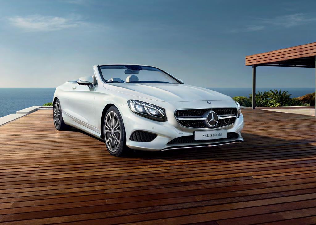 The S-Class Cabriolet.
