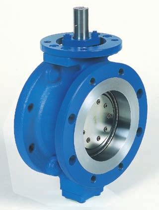 Flanged short pattern bodies designed to ISO 5752 offer the most common lay length for triple-offset rotary valves. Flanged long pattern bodies designed to ASME B16.