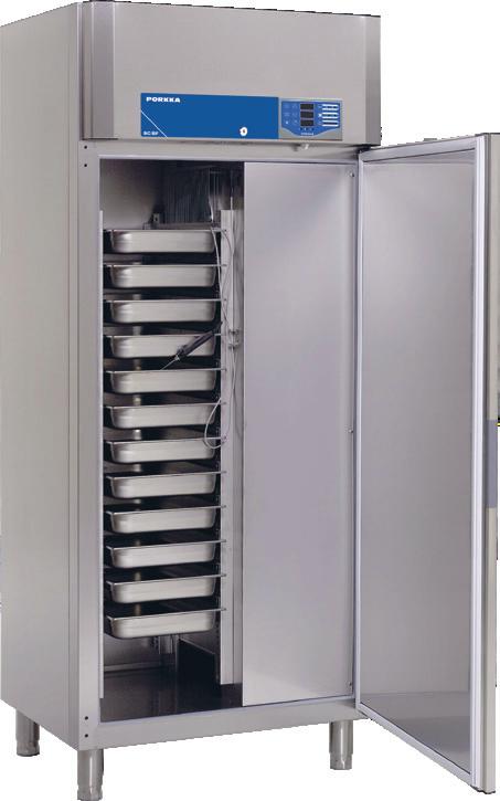 22) 10 Size of the shelves (w x d mm) GN 1/1 GN 1/1 Gross/Net weight (kg) 160 160 Connection power 2000 2000 Voltage 230V/50Hz 230V/50Hz Inventus BC/BF 7 Inventus BC/BF 8 Future BC/BF 720 SMH Future