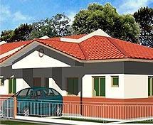1 Storey Low Medium Cost Terrace House (175 Unit), 1 Storey Low Cost Terrace House (271 Unit) and