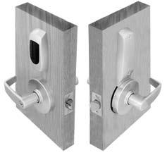 The 10 Line Cylindrical Lock has a clean, crisp design and is available with many lever styles and eleven hardware finishes.