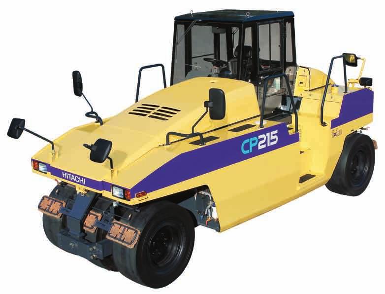 CP Series Tired Roller Model : CP215 Engine Rated Output : 80.