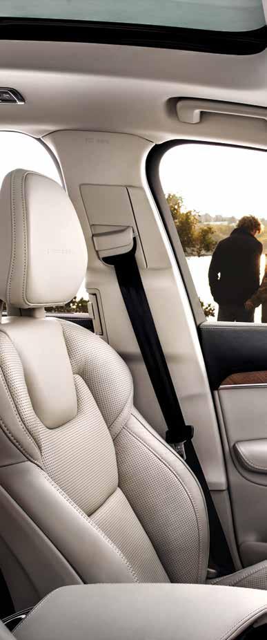 VOLVO XC90 INSIDE YOUR CAR Your own space, wherever you go. Travelling in the XC90 always feels special from the moment you pick up your sculptured remote control key.