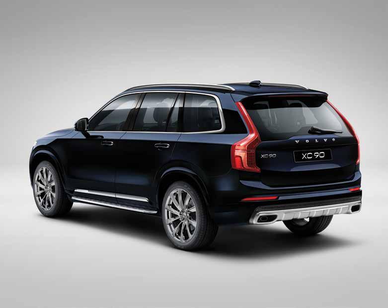 ACCESSORIES 45 Make the XC90 your own with Volvo styling accessories; the perfect addition to your new SUV.