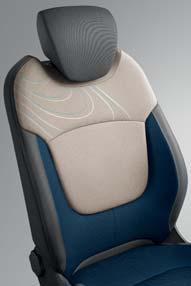 ZIP COLLECTION SEAT COVERS DARK CARBON LOOK Colour: very dark carbon (VDC).