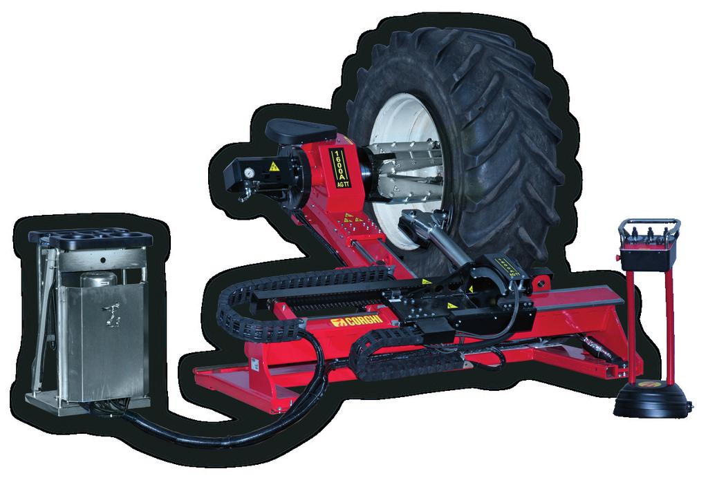 AUTOMATIC Heavy-Duty Tyre Changers AG TT 1600 A Standard Accessories 219244