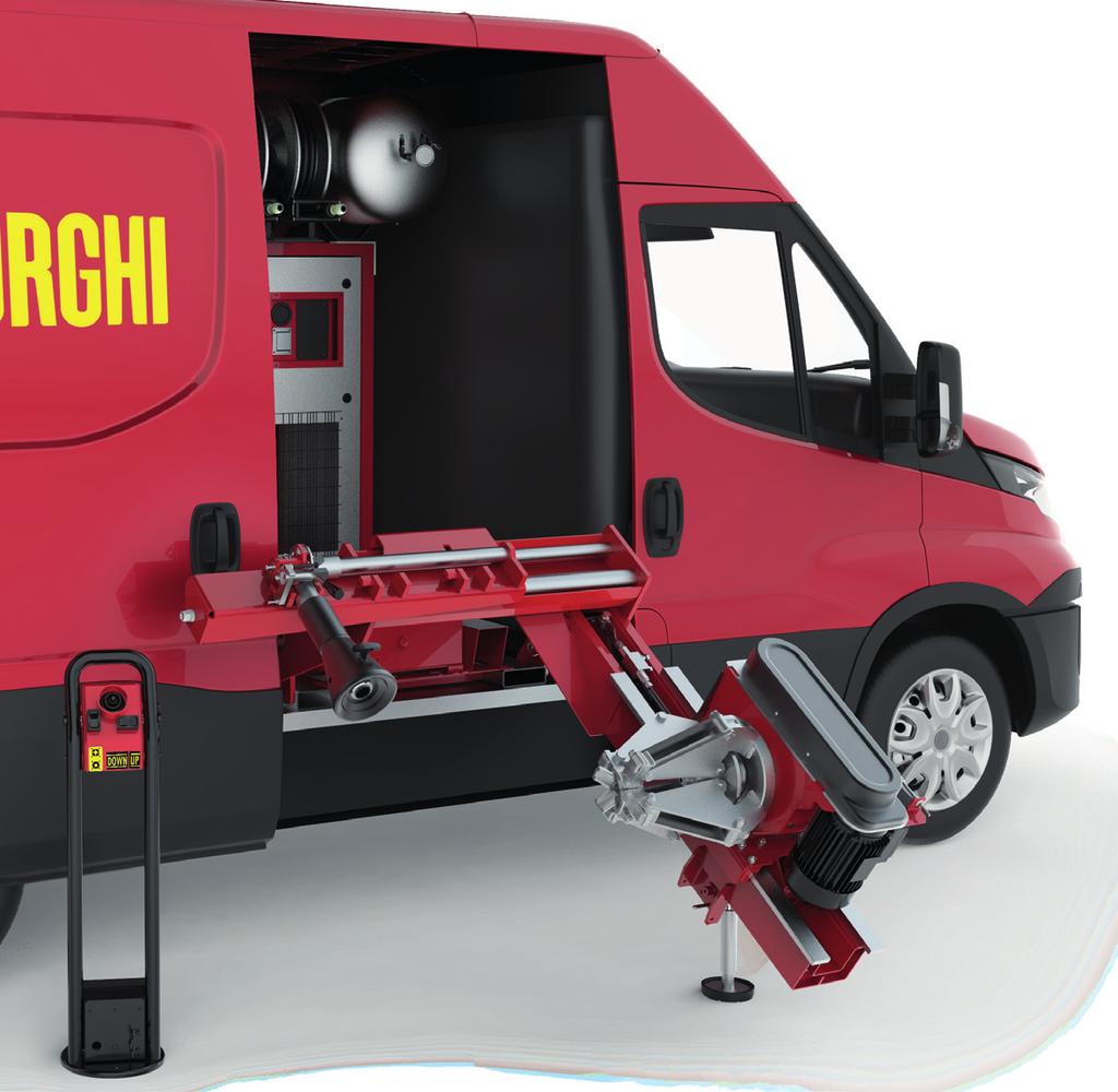 Heavy-duty Tyre Changer for MOBILE