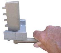 100 Amp INSTALLATION TOOL Used to connect two adjacent sections of Busway. Busway sections are first offset and butted together so that male stabs line up parallel to female busbar conductors.