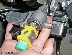 4. Remove the tilt motor. Tilt motor Figure 13 5. Install the tilt motor in reverse of removal.