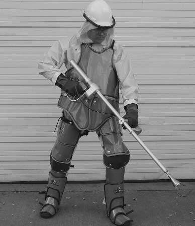 SAFETY PSI SAFETY APPAREL TurtleSk Water Armor is designed for UHP safety Protection up to 200 or One size fits all