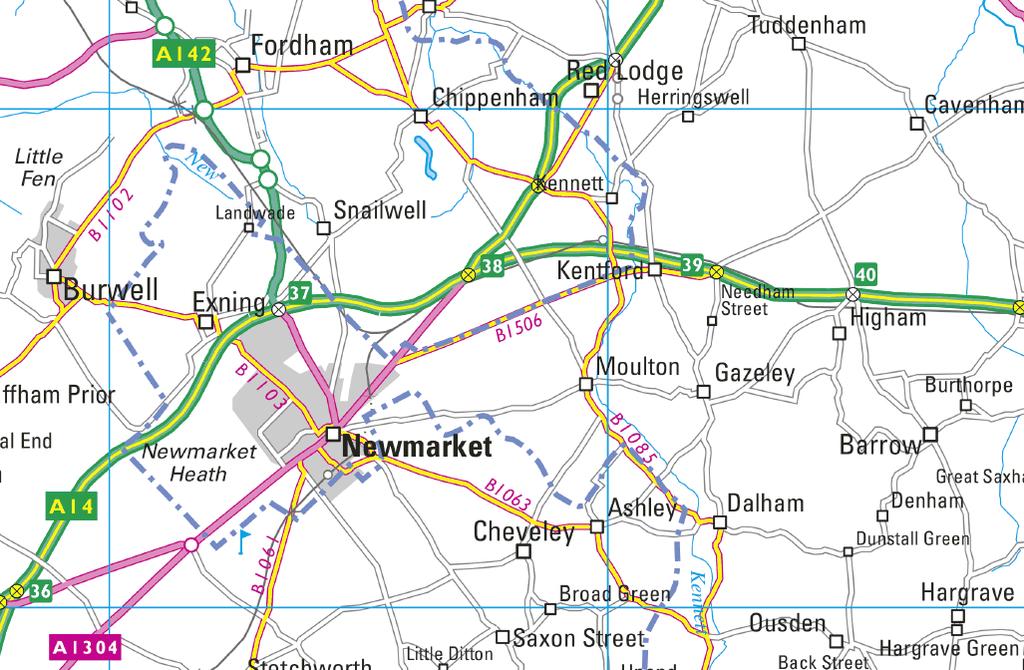 Location Plan To Bury St Edmunds Sale Site To Cambridge Directions: The Sale Site lies in the village of Moulton, which is situated to the east of Newmarket Travelling West from Bury St Edmunds on