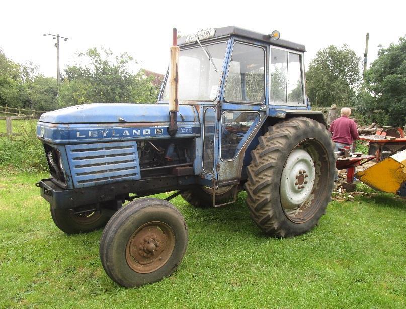 5,667 hrs recorded, with instruction book & V5C 114 MF590 4WD Tractor with Farmhand F12 loader & pallet tines, Reg No. RVE 838S (1977), approx.