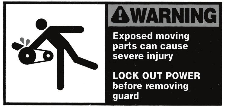 Warning Labels In an effort to reduce injury,