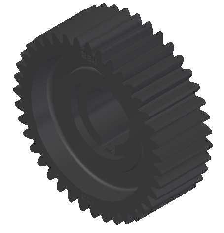 Small plastic gear: (Valid for all the 33.0174.