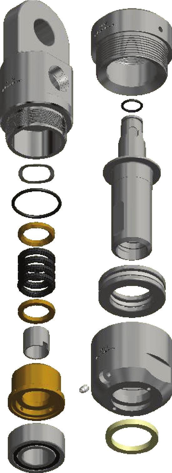 0 0 Spindle 0 Thrust Bearing 0 Swivel Body, Lower 00 Grease Fitting 0 Felt Seal Note: # NPT Hose Connection