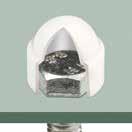 SCREW AND NUT COVER CAPS Bolt and Nut Protection Caps SR 1802 Choice of black, white or grey Protect against weathering and tampering Enhance finished appearance Metric - To fit DIN 933 standard