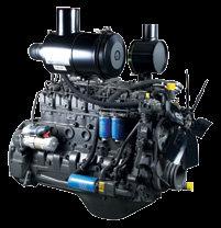 WORKING PERFORMANCE Engine The WD-Deutz engine (WP6G125E22) has undergone specific adjustments under different working