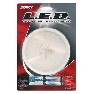This deluxe headlight has a comfortable and adjustable elastic head strap that allows the user hands-free use.
