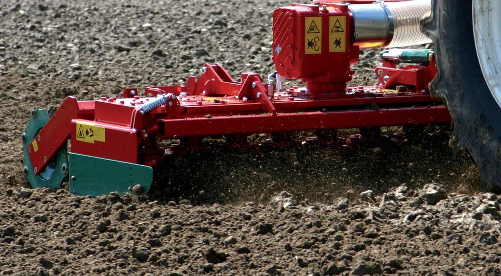 Kverneland - Range of Power Harrows Heavy-duty Technology for Tough Conditions To meet the ever increasing demand from modern farming Kverneland have a range of heavy duty rigid power harrows with