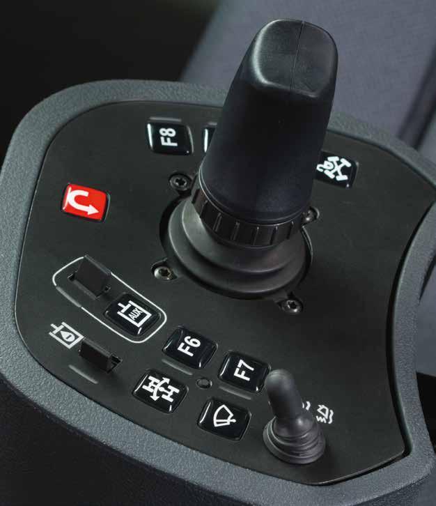 Control Knob Can be used for a function of your choice, for example adjusting the hydraulic flow.