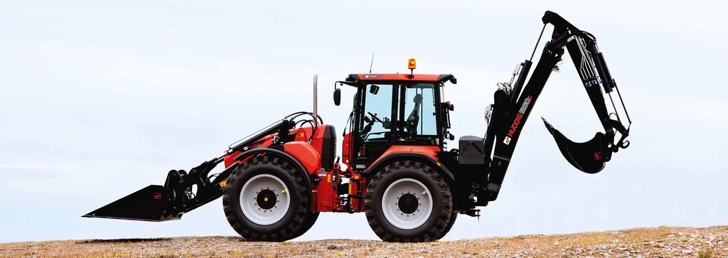 ALWAYS READY FOR ROBUST ENGINE Meets high environmental requirements and allows you to move fast ARTICULATING CENTER PIVOT Provides unique all-terrain capability ERGONOMIC CAB For good visibility and