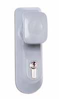 allows variable lever rotation BS 8300 compliant Key retention (optional) Supplied with 40mm euro profile standard differ cylinder as standard (also available keyed alike or masterkeyed) Can be