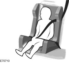 Child Safety 21 backless booster to another seating position with a higher seatback or head restraint and lap and shoulder belts, or consider using a high back booster seat.