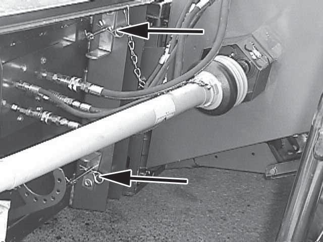 TABLE AUGER FINGERS Must Be Straight ger, which is necessary in both cases, open the door in the table auger housing and turn the auger until locking Place reel supports before undertaking any work!