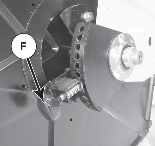 REEL ADJUSTMENTS 1. Reel height is controlled by switches A, fig. L5. 2. Reel speed is controlled by switches B, fig. L5. Speed can only be adjusted with the reel rotating.