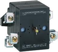 Motor Switches pole 8543/-035-000 motor switch A / 3 pole Switching arrangement no.