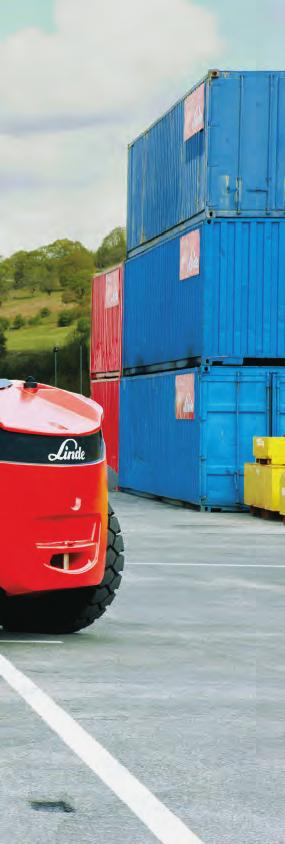 Performance Linde trucks operate efficiently and gently, even when handling heavy loads.