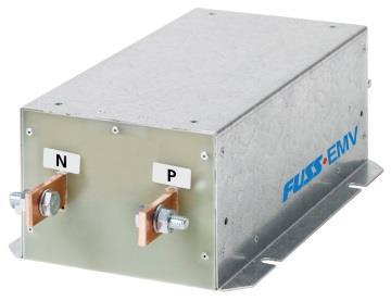 FUSS-EMV EMV-DC-Line filter 180 A dc 1200V With copper bar Manufacturer part number: 2F1000-180.