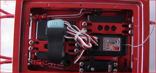 the cable sleeve adaptor; if the flexible cable is too long, it will cause issues during steering operation.
