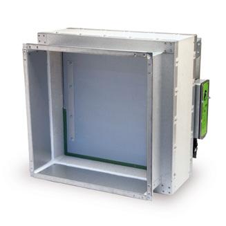 Fire/smoke damper EKO-JBG2 Description The EKO-JBG2 fire/smoke damper is a CE-approved damper intended for fire compartmentation or protection against the spread of fire and smoke in ventilation